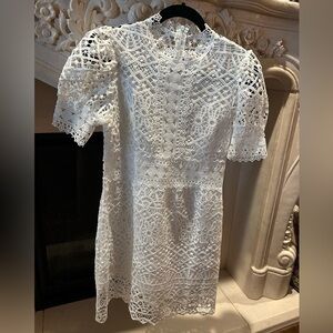 Beautiful White Lace Dress